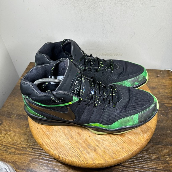 Nike Basketball Shoes Mens Size 16 Black Green Alien FZ7309-900 - Picture 1 of 8